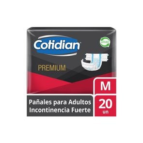 Pa&ntilde;al-Adulto-Premium-Incontinencia-Fuerte-Talla-M-20-Unidades-imagen