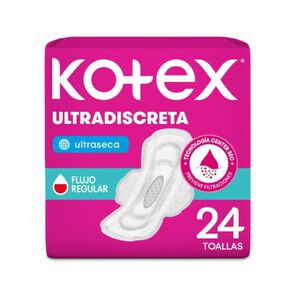 Toalla-Higi&eacute;nica-Kotex-Ultradiscreta-Malla-24-un-imagen