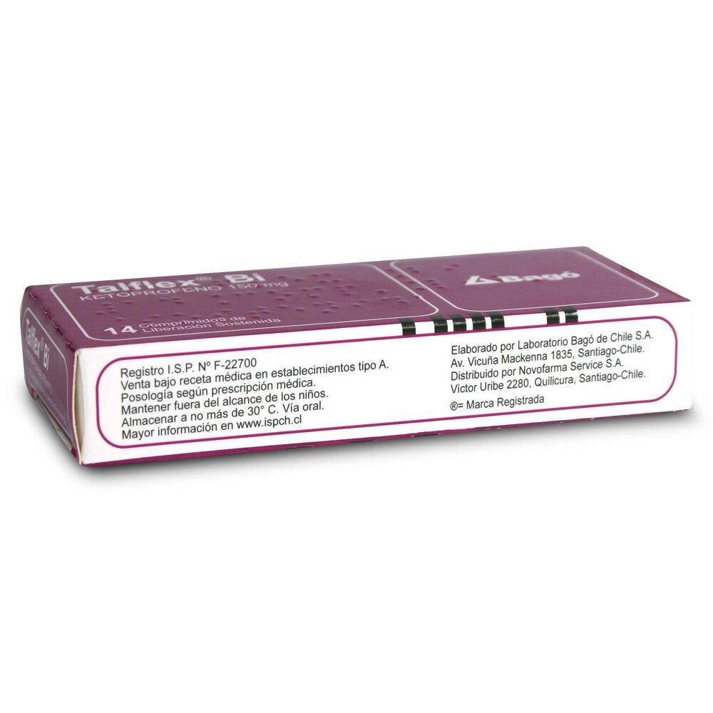 Talflex-Bi-Ketoprofeno-150-mg-14-Comprimidos-de-Liberación-Sostenida-imagen-3