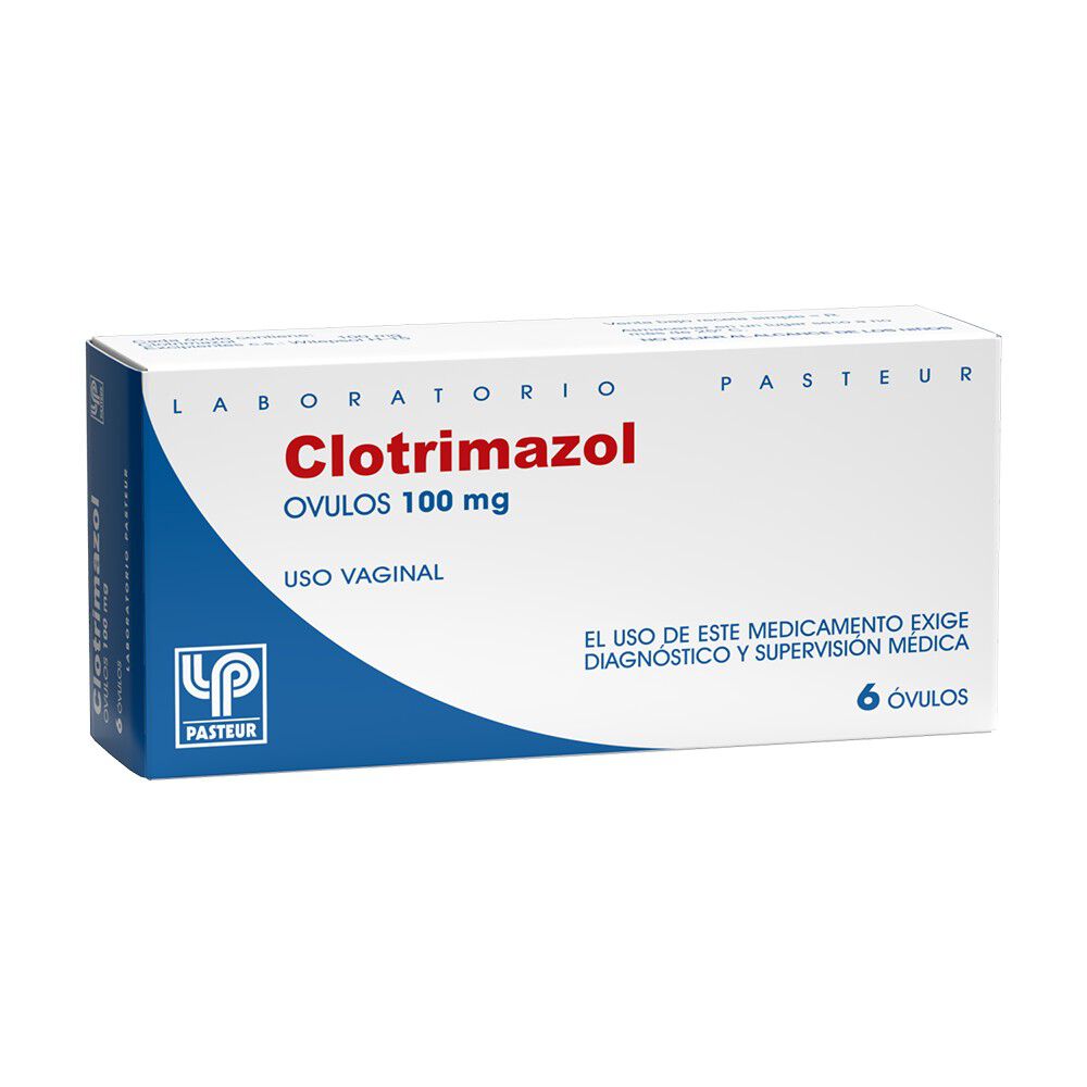 Clotrimazol 100 mg x 6 Ovulos