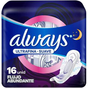 Toalla-Higi&eacute;nica-Nocturna-Ultradelgada-Tela-Suave--16-Unidades-imagen