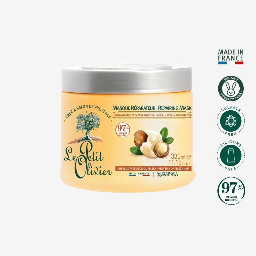 Máscara-Capilar-Reparadora-para-Cabello-Rizado-con-Manteca-de-Karité-y-Aceite-Macadamia-330-ml-imagen-1