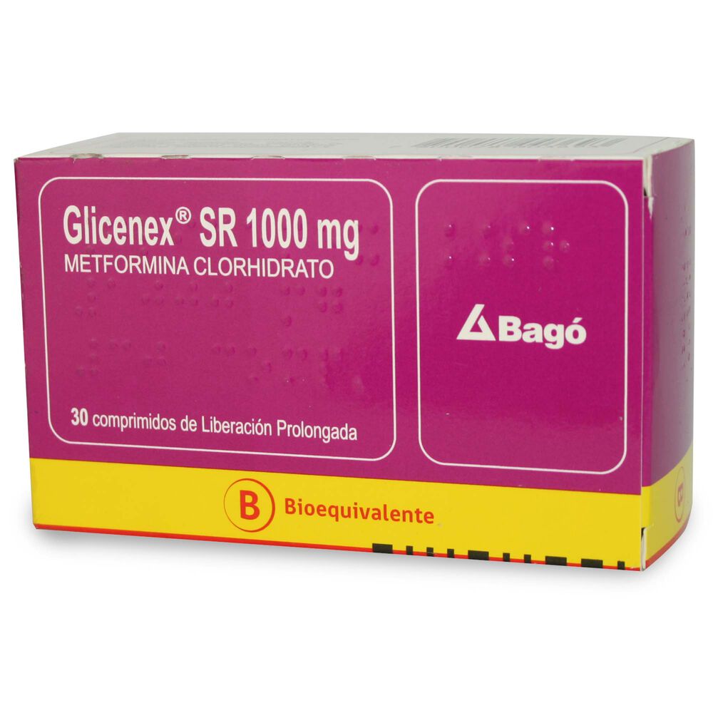 Glicenex-Sr-Metformina-1000-mg-30-Comprimidos-imagen-1