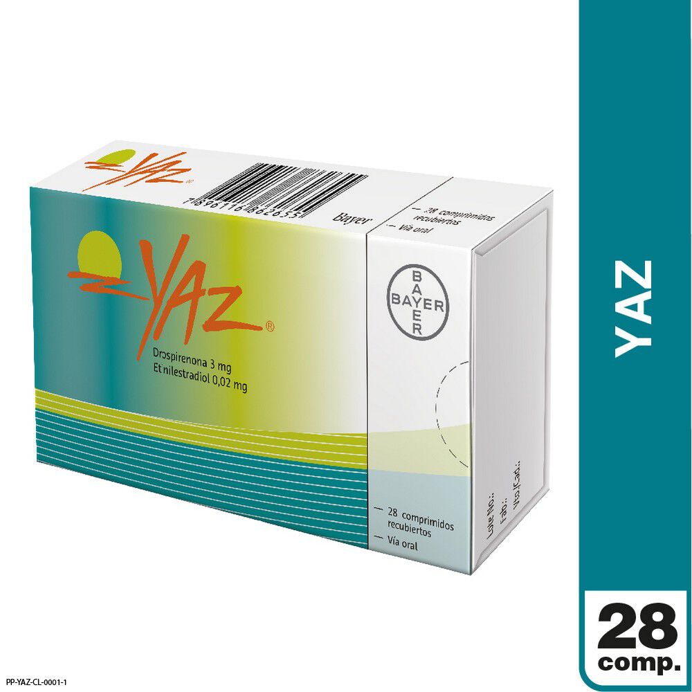 Yaz-Drospirenona-3-mg-Etinilestradiol-0,02-mg-28-Comprimidos-Recubiertos-imagen