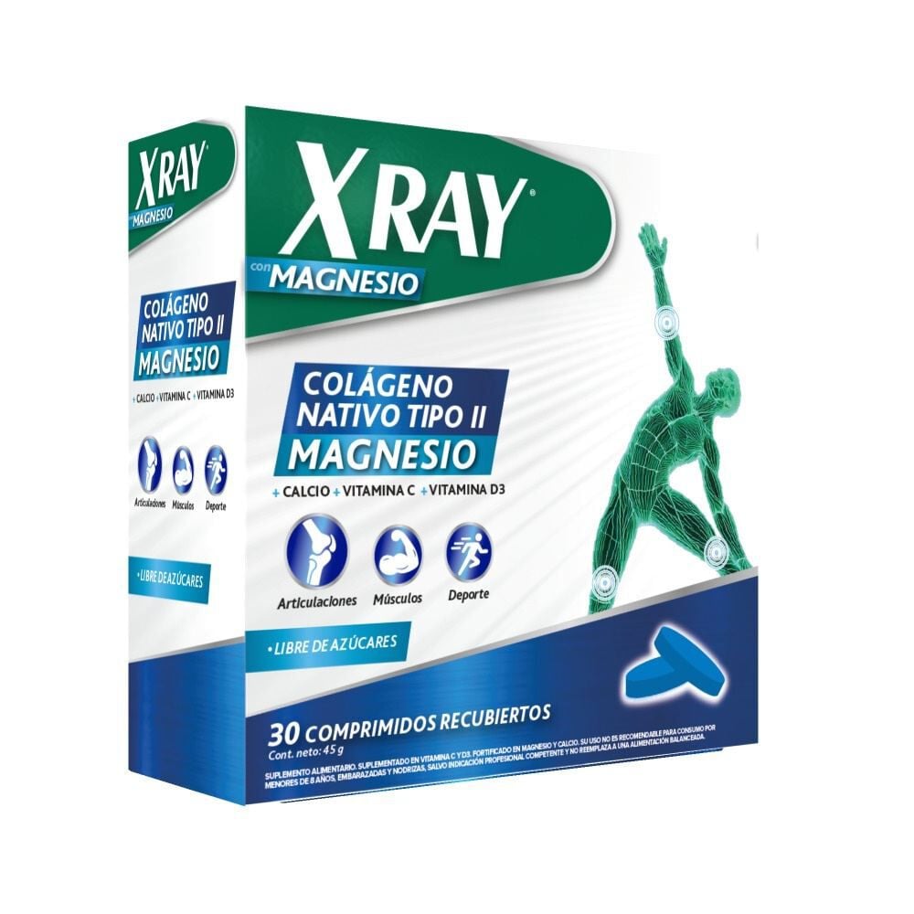 Xray-Colageno-Comprimidos-Magnesio-30Comp-imagen-2