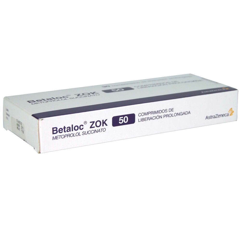 Betaloc-Zok-50-Metoprolol-Succinato-47,5-mg-30-Comprimidos-Liberacion-Prolongada-imagen-2