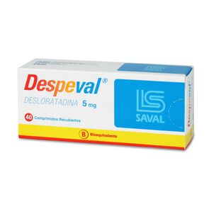 Despeval-Desloratadina-5-mg-40-Comprimidos-Recubiertos-imagen
