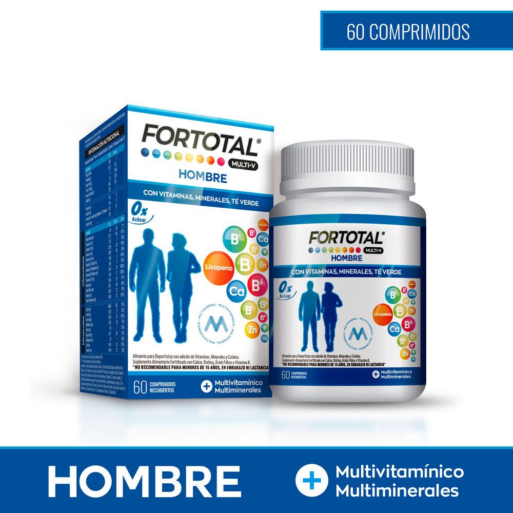 Fortotal-Hombre-Multivitaminico-60-Comprimidos-imagen-1
