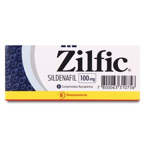 Zilfic-Sildenafil-100-mg-5-Comprimidos-Recubiertos-imagen