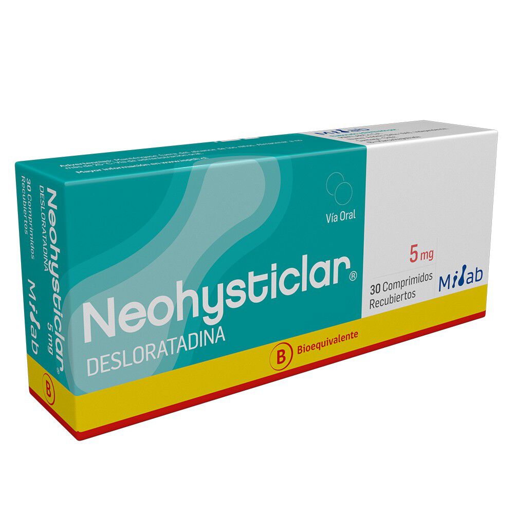 Neohysticlar-Desloratadina-5-mg-30-Comprimidos-Recubierto-imagen-1
