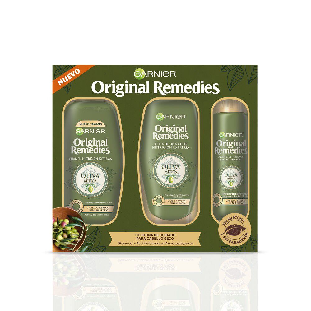 Original-Remedies-Oliva-Mitica-Shampoo-300-mL-+-Acondicionador-250-mL-+-Crema-de-Peinar-200-mL-imagen-1