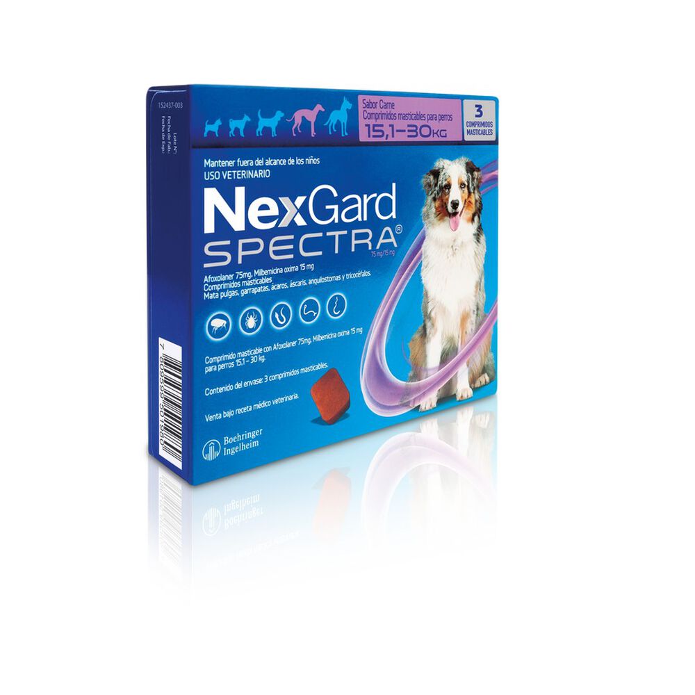 Nexgard-Spectra-(-15,1-a-30-kg)-3-Comprimidos-Masticables-imagen