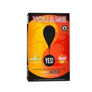 Yes!-Pack-You&Me-Gel-Lubricante-Sexual-Hot-40-mL-+-Gel-Lubricante-Sexual-Vainilla-Ice-Cream-40-mL-imagen