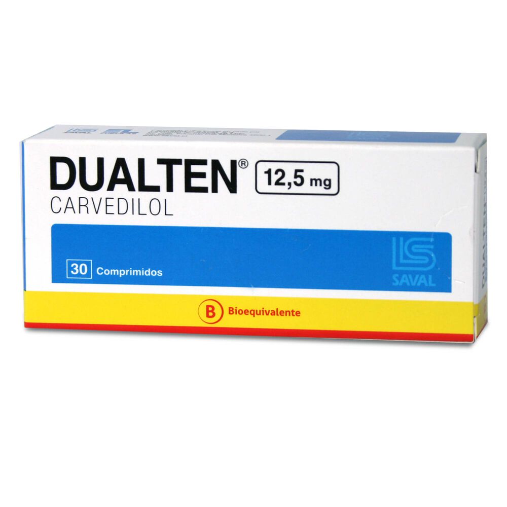 Dualten-Carvedilol-12,5-mg-30-Comprimidos-imagen-1