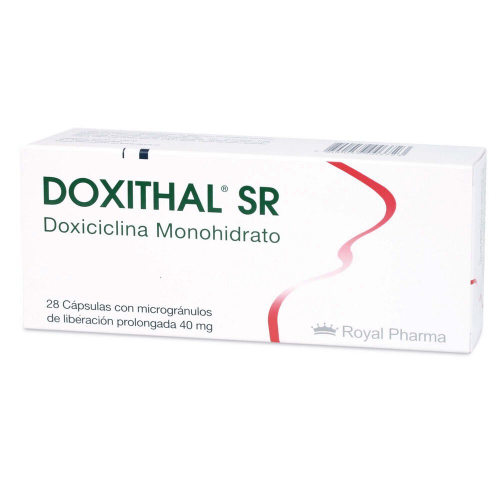 Doxithal-SR-Doxiciclina-40-mg-28-Cápsulas-imagen-1