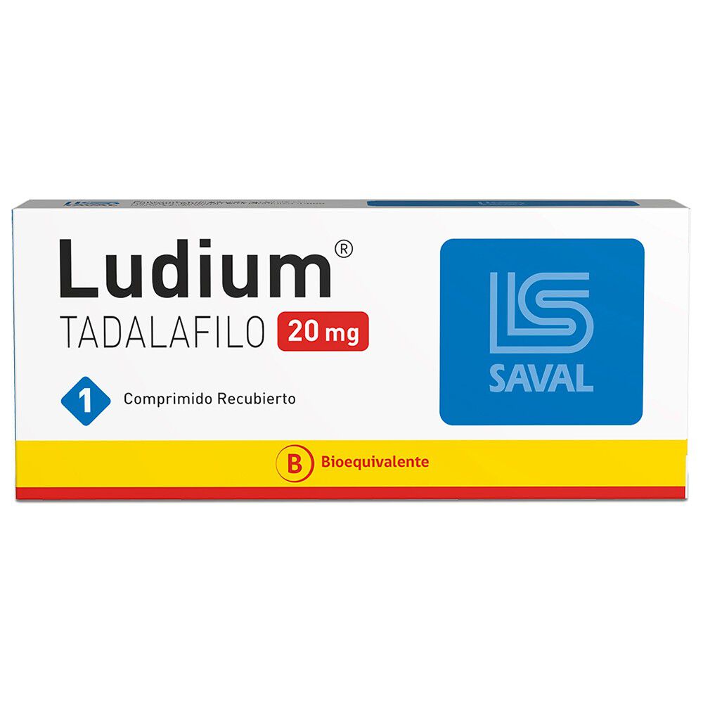 Ludium-Tadalafilo-20-mg-1-Comprimido-Recubierto-imagen-1
