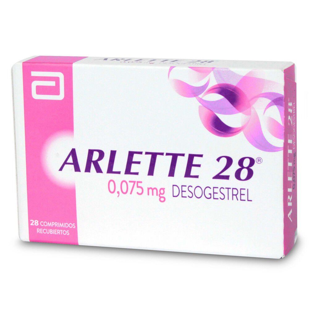 Arlette-28-Desogestrel-0,075-mg-28-Comprimidos-Recubiertos-imagen-1