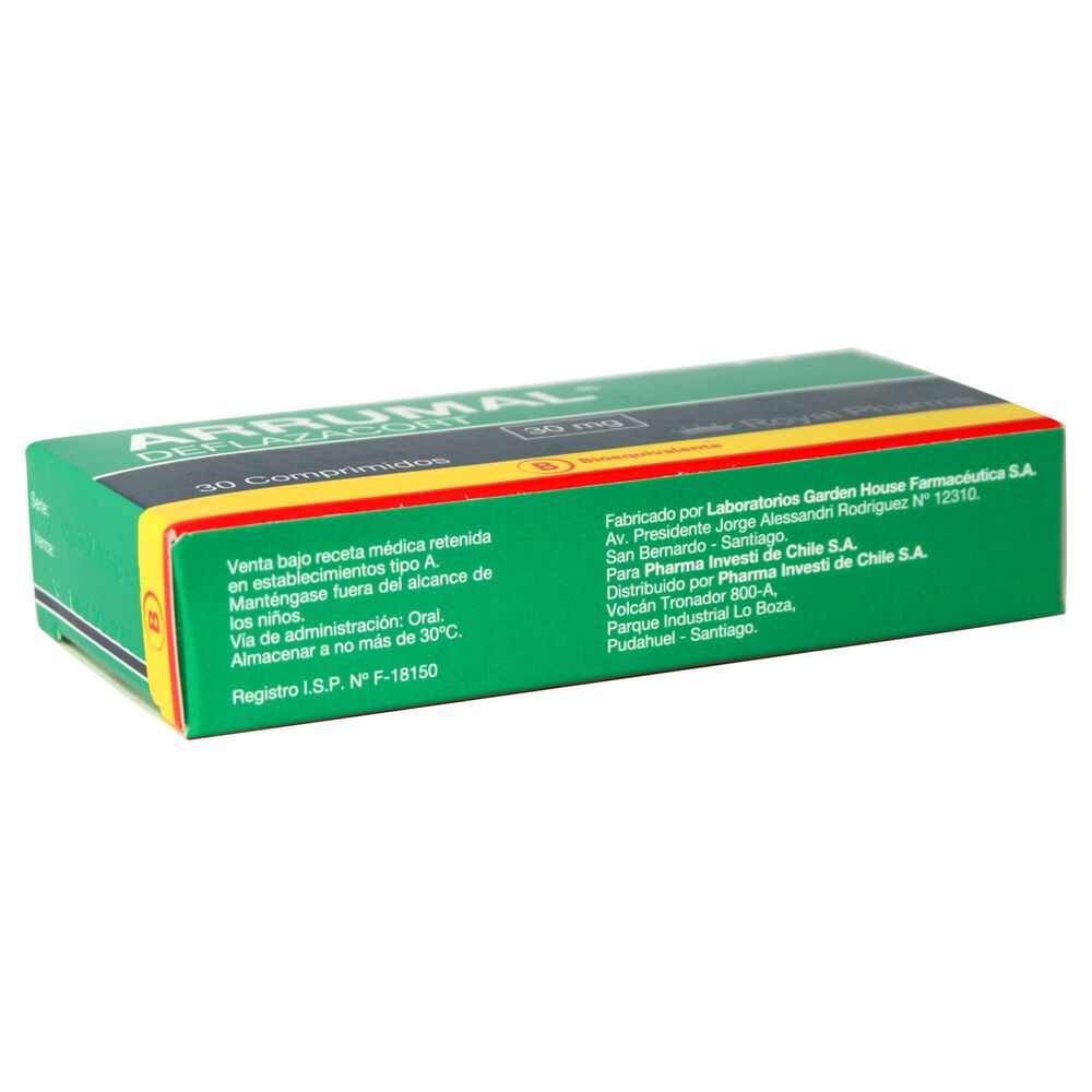 Arrumal-30-Deflazacort-30-mg-30-Comprimidos-imagen-2