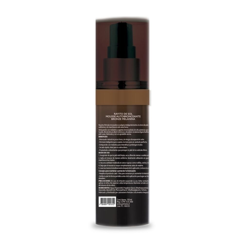 Espuma-Autobronceante-Bronze-Melanina-150-ml-imagen-2