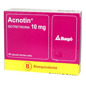 Acnotin-Isotretinoina-10-mg-30-Cápsulas-Blandas-imagen