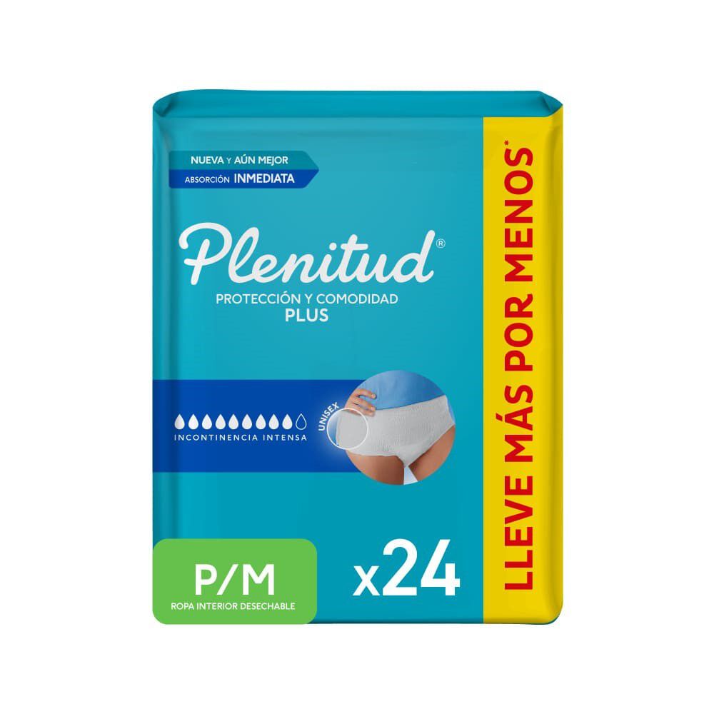 Protect-Plus-Ropa-Interior-Desechable-Incontinencia-Intensa-P/M-x24-imagen-1