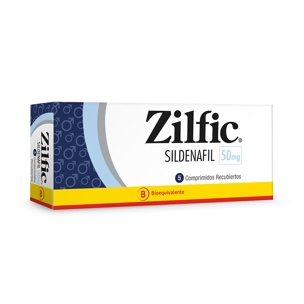 Zilfic-Sildenafil-50-mg-5-Comprimidos-Recubiertos-imagen-1