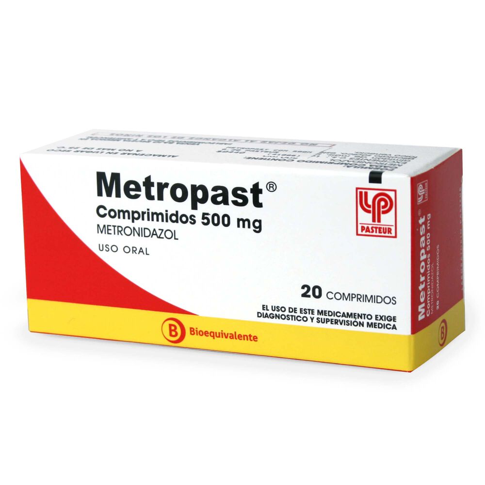Metropast-Metronidazol-500-mg-20-Comprimidos-imagen-1