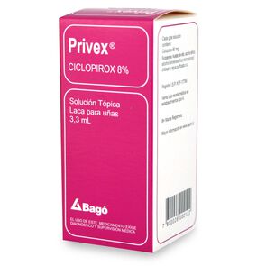 Privex-Ciclopiroxolamina-8%-Laca-para-uñas-3,3-mL-imagen