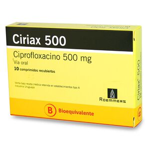 Ciriax-Ciprofloxacino-500-mg-10-Comprimidos-Recubierto-imagen