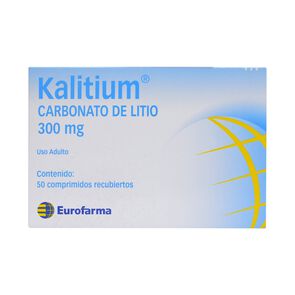 Kalitium-Carbonato-De-Litio-300-mg-50-Comprimidos-imagen