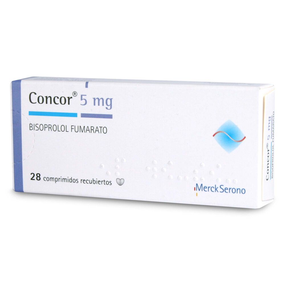 Concor-Bisoprolol-5-mg-28-Comprimidos-Recubiertos-imagen-1