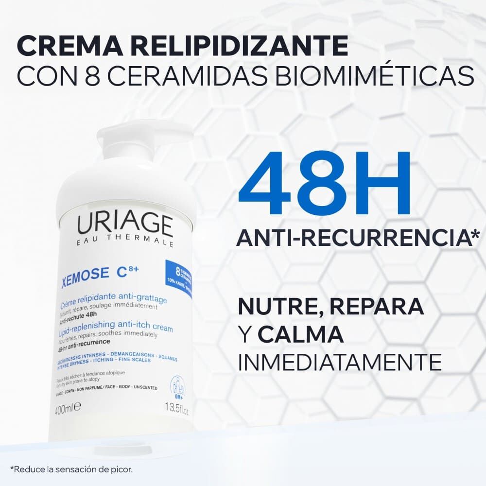 Crema-Relipidizante-Cuerpo-X&eacute;mose-400ml-Uriage-imagen-2
