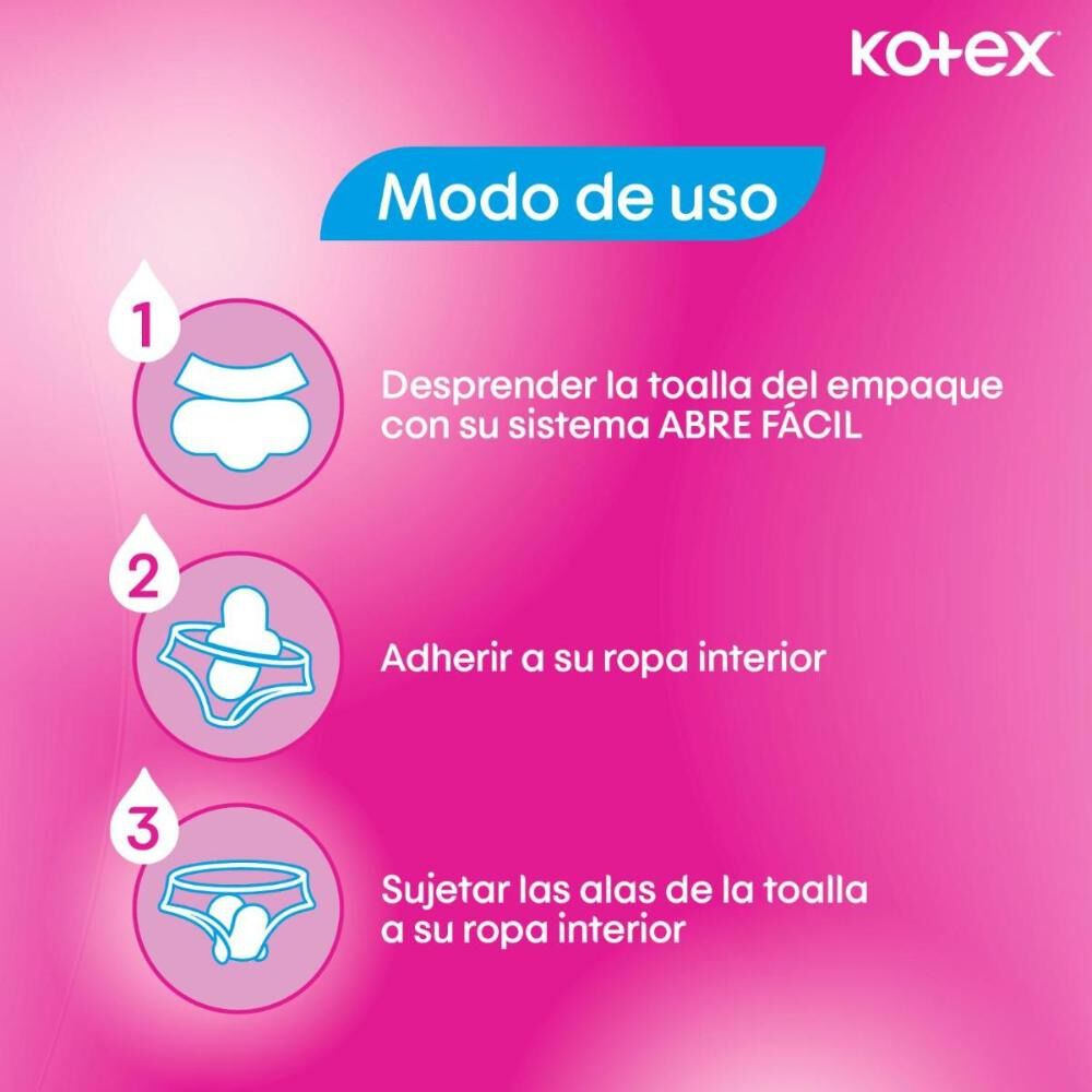 Toalla-Higi&eacute;nica-Kotex-Ultradiscreta-Suave-16-un-imagen-2