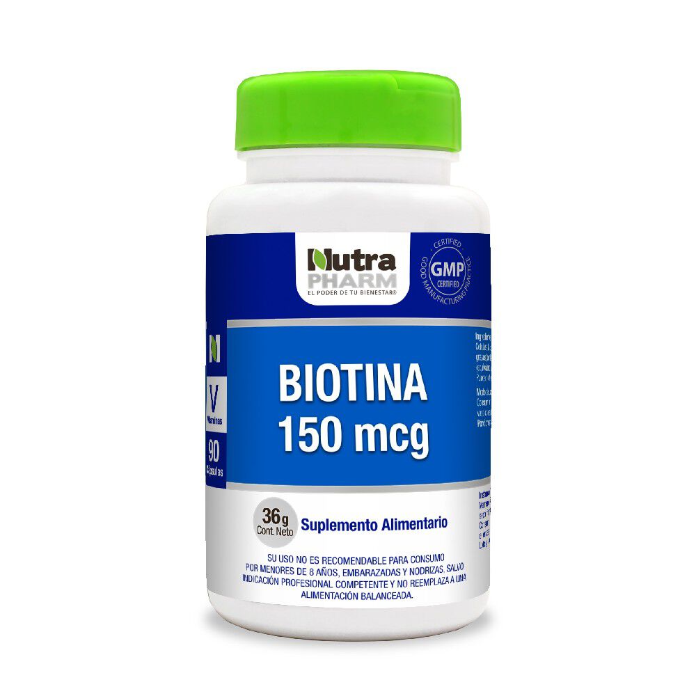 Biotina-150-mcg-90-Cápsulas-imagen