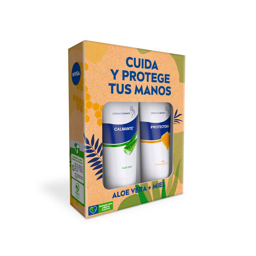 Pack-Crema-de-Manos-Miel-Protectora-100ml-+-Aloe-Vera-Calmante-100ml-imagen-1