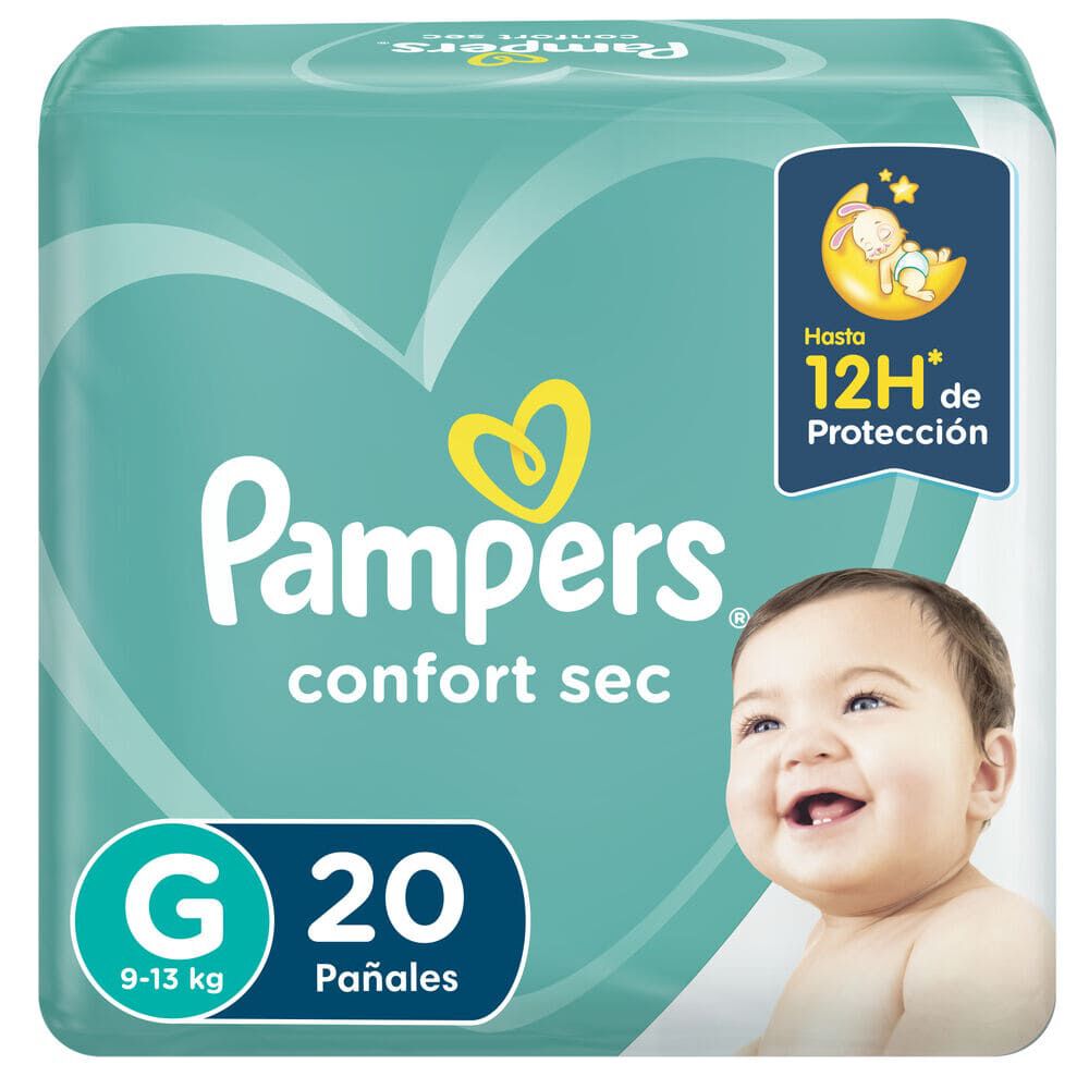 Pañal-Confort-Sec-G-(9-12.5-Kg)-Extra-Seco-Pods-X-20-imagen-1