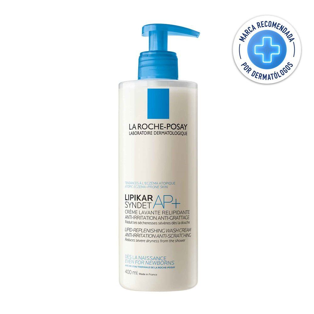 Lipikar-Syndet-Ap-+-Gel-De-Limpieza-Cuerpo-Pieles-Secas-400-mL-imagen-1