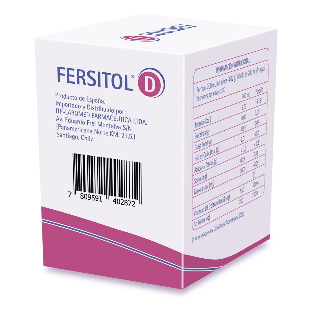 Fersitol-D-Mio-Inositol-4g-Ácido-Fólico-200-mg-Vitamina-D-7,5 µg 30-sobres-imagen-4