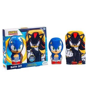 Set-De-Ba&ntilde;o-Infantil-Sonic-Shampoo-3-En-300-Ml-+-Guante-imagen