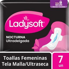 Toalla-Higi&eacute;nica-Nocturna-Ultradelgada--Larga-Tela-Malla-7-Unidades-imagen
