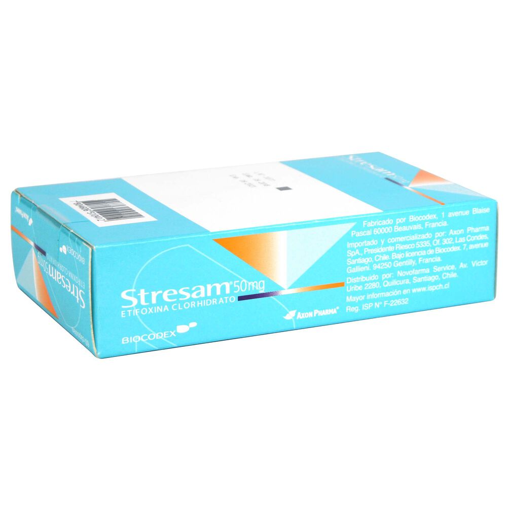 Stresam-Etifoxina-Clorhidrato-50-mg-60-Cápsulas-imagen-2