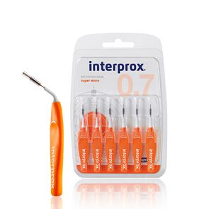 Cepillo-Dental-Interproximal-Super-Micro-0,7-mm-Pack-de-6-Unidades-imagen