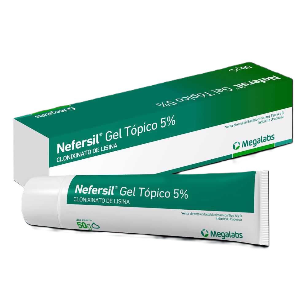Nefersil-Clonixinato-De-Lisina-5%-Gel-T&oacute;pico-50-gr-imagen