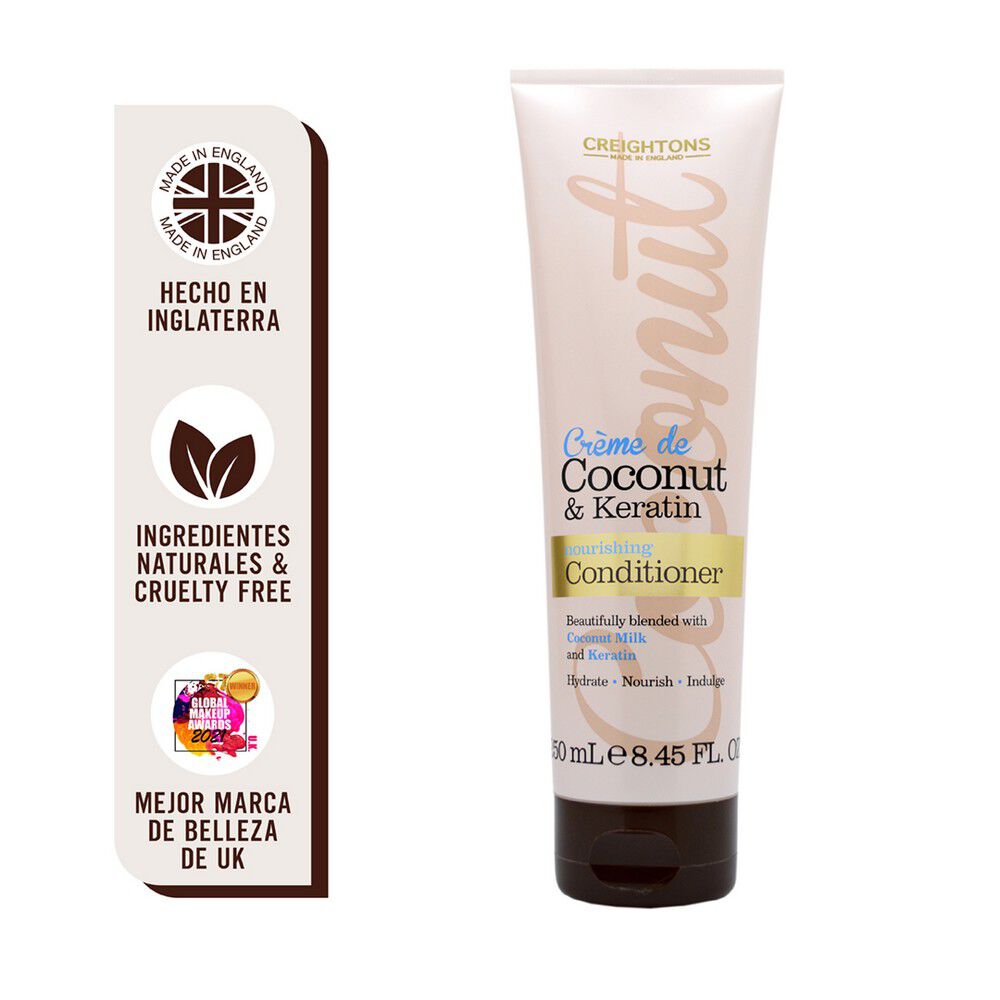 Acondicionador-Hidratante-Creme-De-Coconut-&-Keratin-Moisturising-250-mL-imagen-1