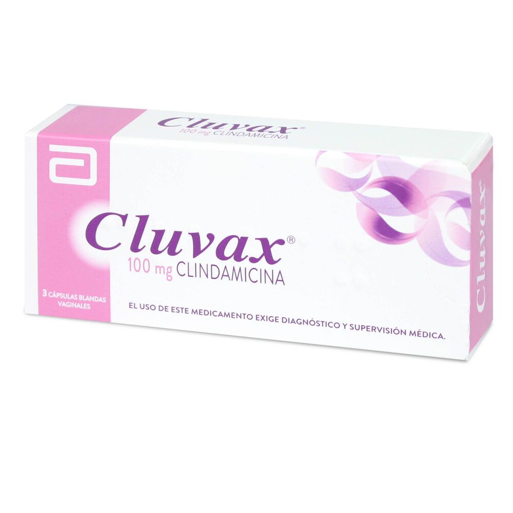 Cluvax-Clindamicina-100-mg-3-C&aacute;psulas-Blandas-Vaginales-imagen-1