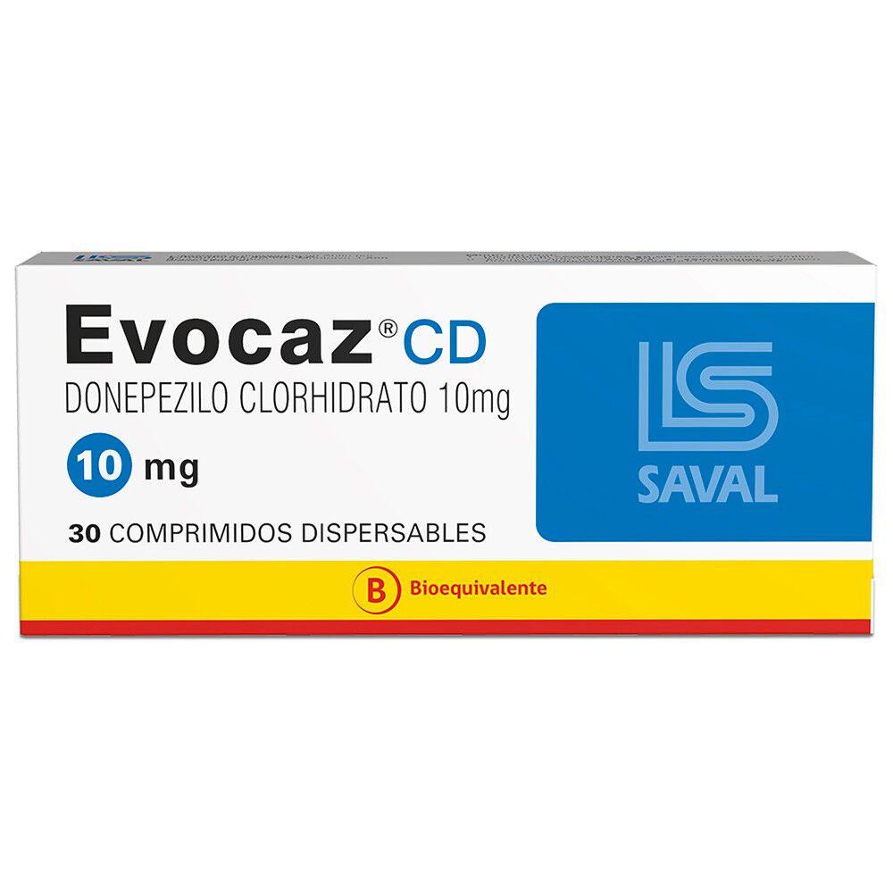 Evocaz-CD-Donepezilo-Clorhidrato-10-mg-30-Comprimidos-Dispersables-imagen-1