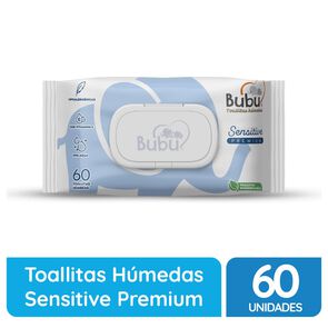 Toallitas-H&uacute;medas-Sensitive-Premium-con-tapa-60-unidades-imagen