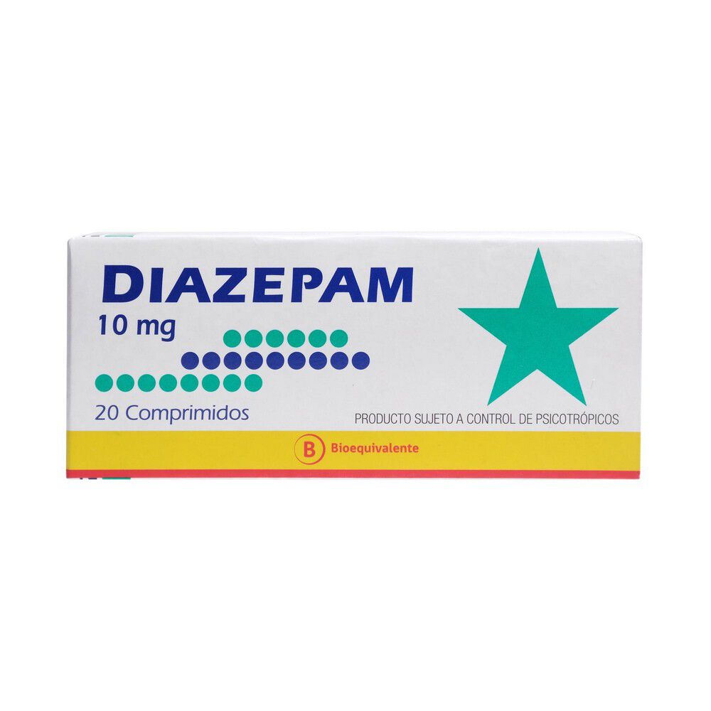 Diazepam-10-mg-20-Comprimidos-Genéricos-imagen-1