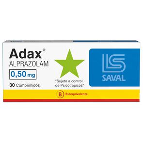 Adax-Alprazolam-0,5-mg-30-Comprimidos-imagen