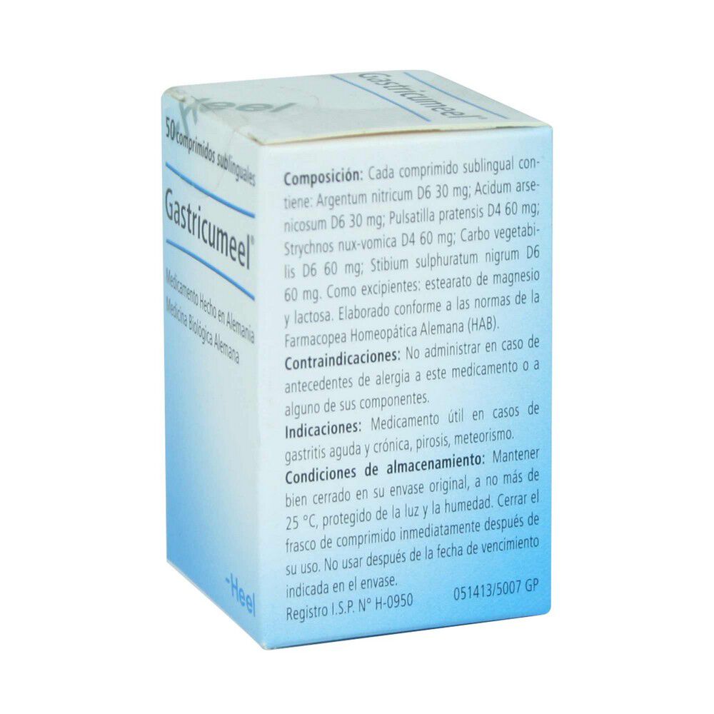 Heel-Gastricumeel-Argentum-30-mg-50-Comprimidos-imagen-2